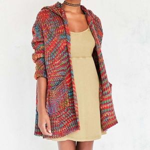 UNIF Rainbow Raya Hooded Cardigan